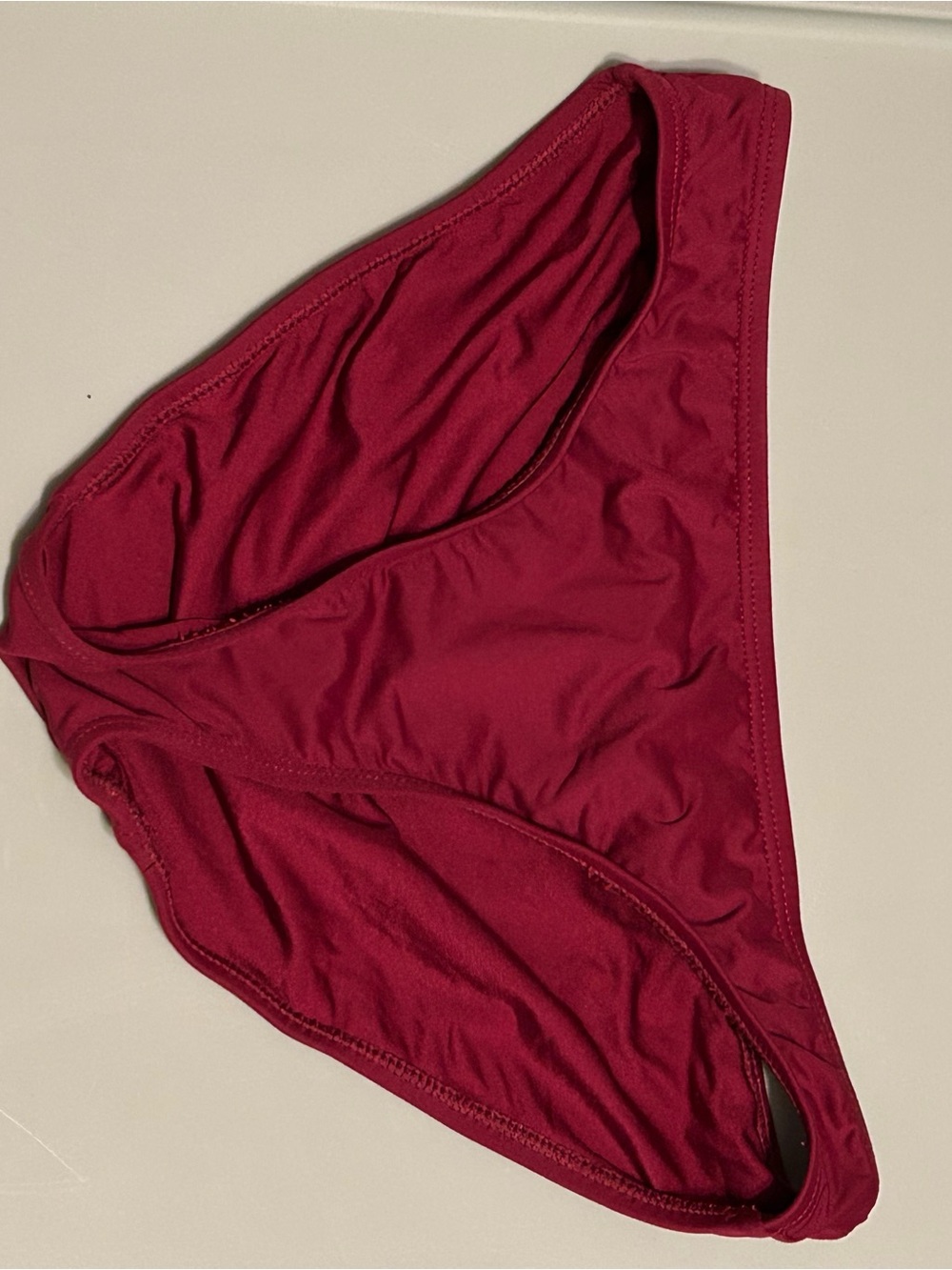 Athleta Deep Berry Red Bikini Bottom